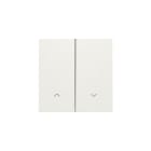 Niko - SET DE FINITION INTERRUPTEUR POUR VOLETS ÉLECTRONIQUE DOUBLE