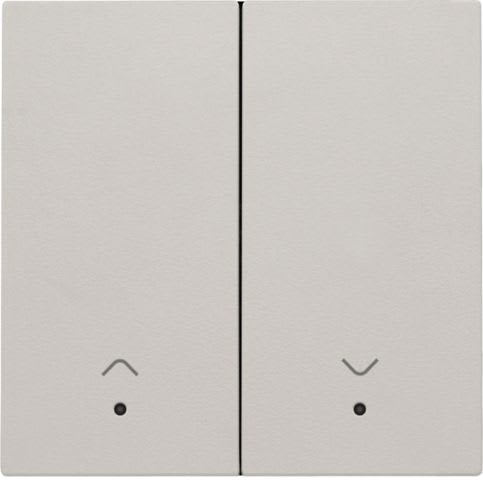 Niko - SET DE FINITION INTERRUPTEUR VOLETS ÉLECTRON. DBL, AVEC LENTILLE