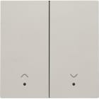 Niko - SET DE FINITION INTERRUPTEUR VOLETS ÉLECTRON. DBL, AVEC LENTILLE