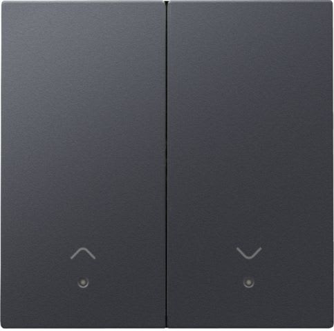 Niko - SET DE FINITION INTERRUPTEUR VOLETS ÉLECTRON. DBL, AVEC LENTILLE