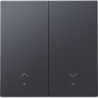 Niko - SET DE FINITION INTERRUPTEUR VOLETS ÉLECTRON. DBL, AVEC LENTILLE