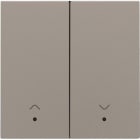 Niko - SET DE FINITION INTERRUPTEUR VOLETS ÉLECTRON. DBL, AVEC LENTILLE