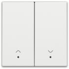 Niko - SET DE FINITION INTERRUPTEUR VOLETS ÉLECTRON. DBL, AVEC LENTILLE