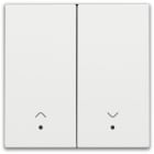 Niko - SET DE FINITION INTERRUPTEUR VOLETS ÉLECTRON. DBL, AVEC LENTILLE