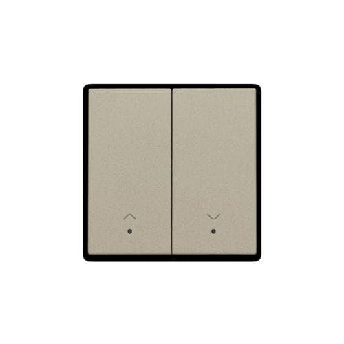 Niko - SET DE FINITION INTERRUPTEUR VOLETS ÉLECTRON. DBL, AVEC LENTILLE