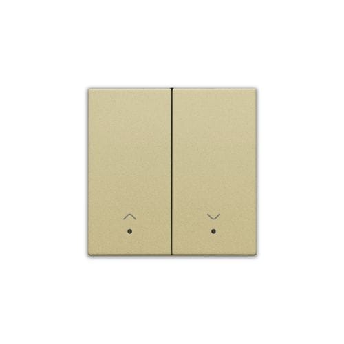 Niko - SET DE FINITION INTERRUPTEUR VOLETS ÉLECTRON. DBL, AVEC LENTILLE