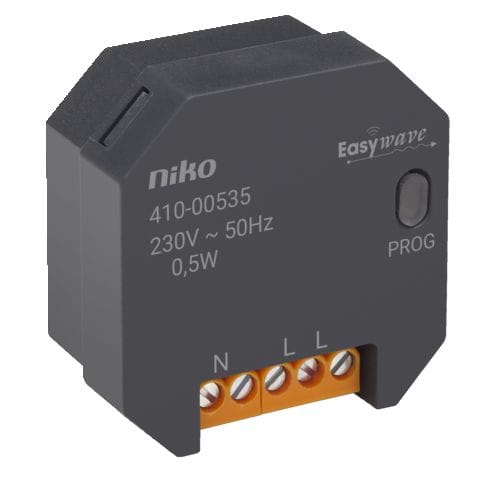 Niko - RÉPÉTEUR POUR INSTALLATIONS RF AVEC PORTÉES INSUFFISANTES