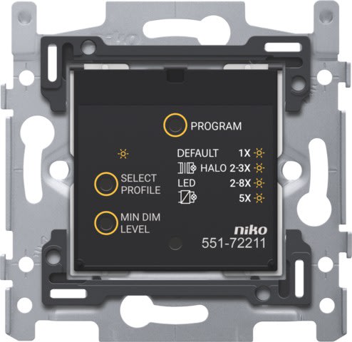 Niko - VARIATEUR CONNECTÉ, 3-200W, 2 FILS, 60X71MM, FIXATION PAR VIS