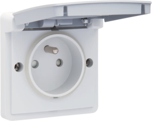 Niko - PRISE ÉTANCHE 16A AVEC BROCHE DE TERRE ET CONNEXION RAPIDE