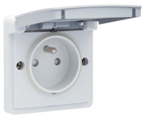 Niko - PRISE ÉTANCHE 16A AVEC BROCHE DE TERRE ET CONNEXION RAPIDE