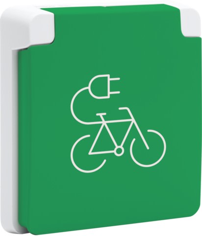 Niko - BORNE DE RECHARGE VÉLOS ÉTANCHE 16A, BROCHE DE TERRE, VIS