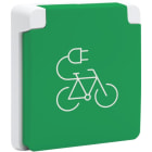 Niko - BORNE DE RECHARGE VÉLOS ÉTANCHE 16A, BROCHE DE TERRE, VIS