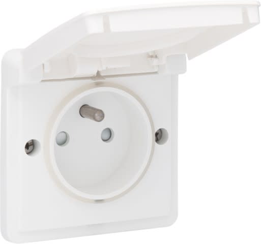 Niko - PRISE ÉTANCHE 16A AVEC BROCHE DE TERRE ET CONNEXION RAPIDE