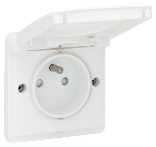 Niko - PRISE ÉTANCHE 16A AVEC BROCHE DE TERRE ET CONNEXION RAPIDE