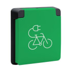 Niko - BORNE DE RECHARGE VÉLOS ÉTANCHE 16A, BROCHE DE TERRE, VIS