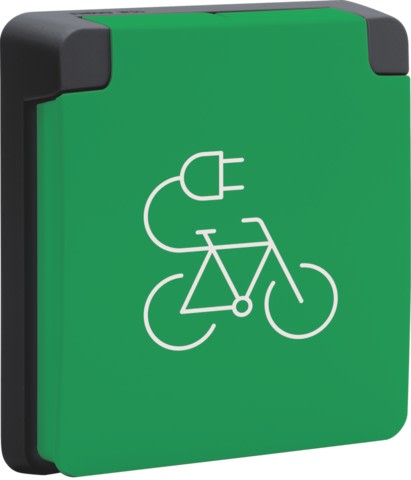 Niko - BORNE DE RECHARGE VÉLOS ÉTANCHE 16A, BROCHE DE TERRE, CONN. RAP.