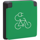 Niko - BORNE DE RECHARGE VÉLOS ÉTANCHE 16A, BROCHE DE TERRE, CONN. RAP.