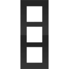Niko - PLAQUE DE RECOUVREMENT TRIPLE, 60MM D'ENTRAXE, VERTICALE