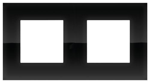 Niko - PLAQUE DE RECOUVREMENT DOUBLE AVEC 71MM D'ENTRAXE