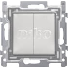 Niko - BOUTON-POUSSOIR 10A, FINITION ET CAPUCHON DE PROTECTION