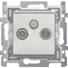 Niko - CONNEXION COAX-SATELLITE TV/FM, FINITION, CAPUCHON DE PROTECTION