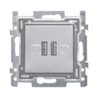 Niko - CHARGEUR USB-A DOUBLE 3,5A, FINITION ET CAPUCHON DE PROTECTION
