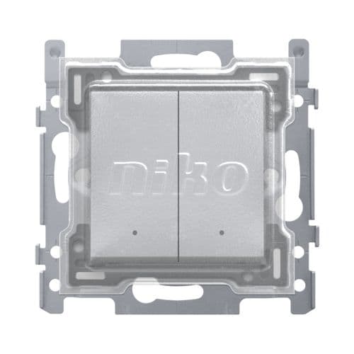 Niko - INTERRUPTEUR DOUBLE CONN. 10A, FINITION, CAPUCHON DE PROTECTION