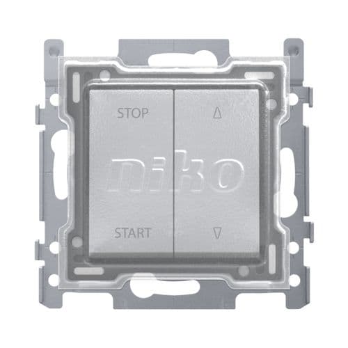 Niko - INTERRUPTEUR VOLETS 10A, FINITION ET CAPUCHON DE PROTECTION