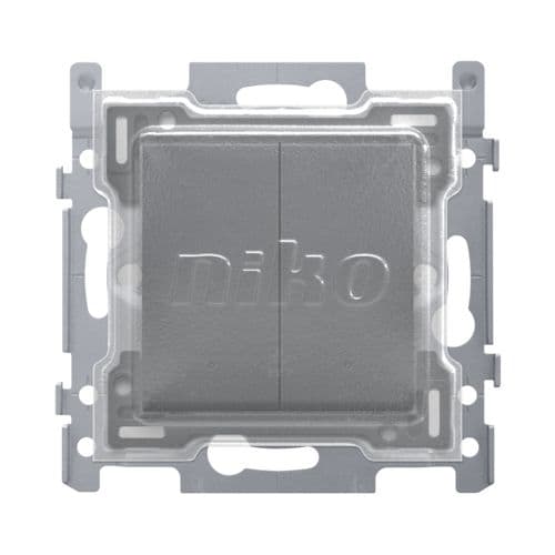 Niko - INTERRUPTEUR DOUBLE CONN. 10A, FINITION, CAPUCHON DE PROTECTION