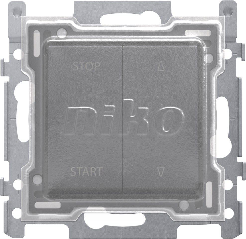 Niko - INTERRUPTEUR VOLETS 10A, FINITION ET CAPUCHON DE PROTECTION