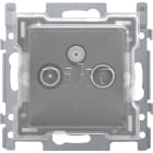 Niko - CONNEXION COAX-SATELLITE TV/FM, FINITION, CAPUCHON DE PROTECTION