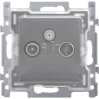 Niko - CONNEXION COAX-SATELLITE TV/FM, FINITION, CAPUCHON DE PROTECTION