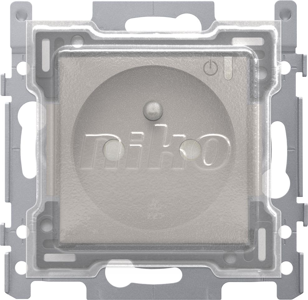 Niko - PRISE CONNECTÉE COMMUTABLE, FINITION ET CAPUCHON DE PROTECTION