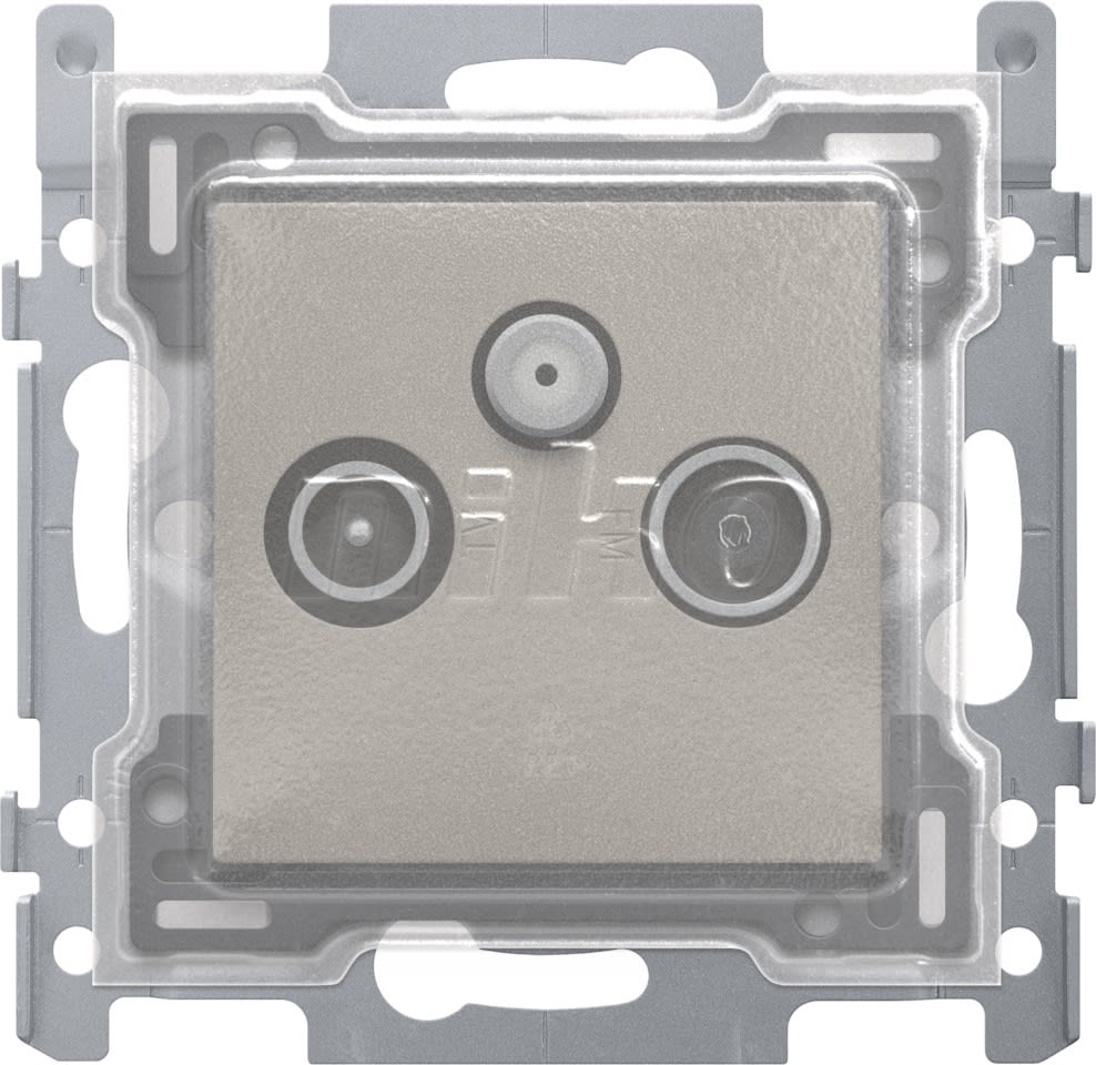 Niko - CONNEXION COAX-SATELLITE TV/FM, FINITION, CAPUCHON DE PROTECTION