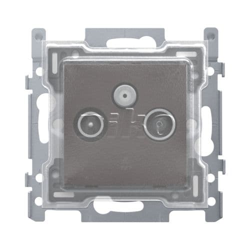 Niko - CONNEXION COAX-SATELLITE TV/FM, FINITION, CAPUCHON DE PROTECTION