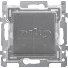 Niko - COMMANDE DE MOTEUR CONN. 2X3A, FINITION, CAPUCHON DE PROTECTION