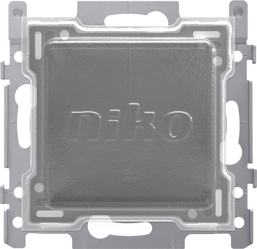 Niko - INTERRUPTEUR DOUBLE 10A, FINITION ET CAPUCHON DE PROTECTION