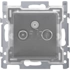 Niko - CONNEXION COAX-SATELLITE TV/FM, FINITION, CAPUCHON DE PROTECTION