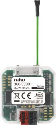 Niko - COUPLEUR DE MÉDIAS SANS FIL, KNX®