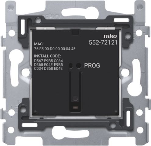 Niko - INTERRUPTEUR SIMPLE CONNECTÉ, ZIGBEE®, 60X71MM, VIS