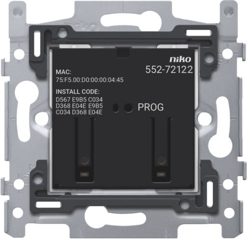 Niko - INTERRUPTEUR DOUBLE CONNECTÉ, ZIGBEE®, 60X71MM, VIS