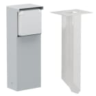 Niko - BORNE DE JARDIN AVEC 1 PRISE, BROCHE DE TERRE, POINTE