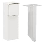 Niko - BORNE DE JARDIN AVEC 1 PRISE, BROCHE DE TERRE, POINTE