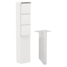 Niko - BORNE DE JARDIN AVEC 3 PRISES, BROCHE DE TERRE, POINTE