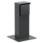 Niko - BORNE DE JARDIN AVEC 1 PRISE, BROCHE DE TERRE, SOCLE