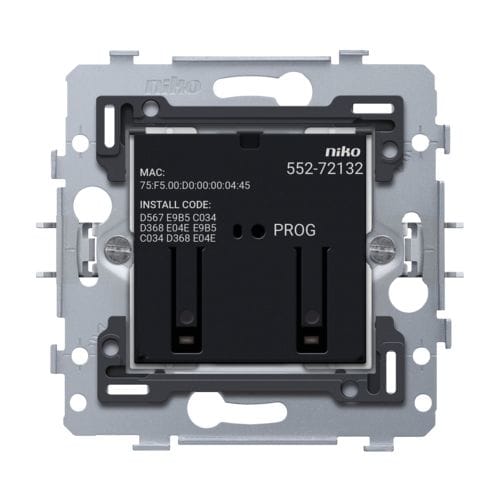 Niko - INTERRUPTEUR DOUBLE CONNECTÉ, ZIGBEE®, 71X71MM, GRIFFES