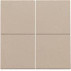 Niko - SET DE FINITION INTERRUPTEUR ELECTR./BOUTON-POUSSOIR QUADRUPLE