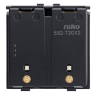 Niko - INTERRUPTEUR SANS FIL SUR BATTERIE, DOUBLE, ZIGBEE®, SANS SOCLE