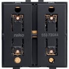 Niko - INTERRUPTEUR SANS FIL SUR BATTERIE, QUADR., ZIGBEE®, SANS SOCLE