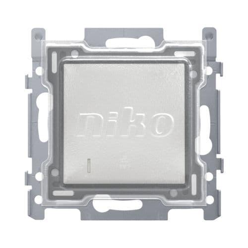 Niko - BOUTON-POUSSOIR N.O. 10A,  CONN. RAPIDE, CAPUCHON DE PROTECTION
